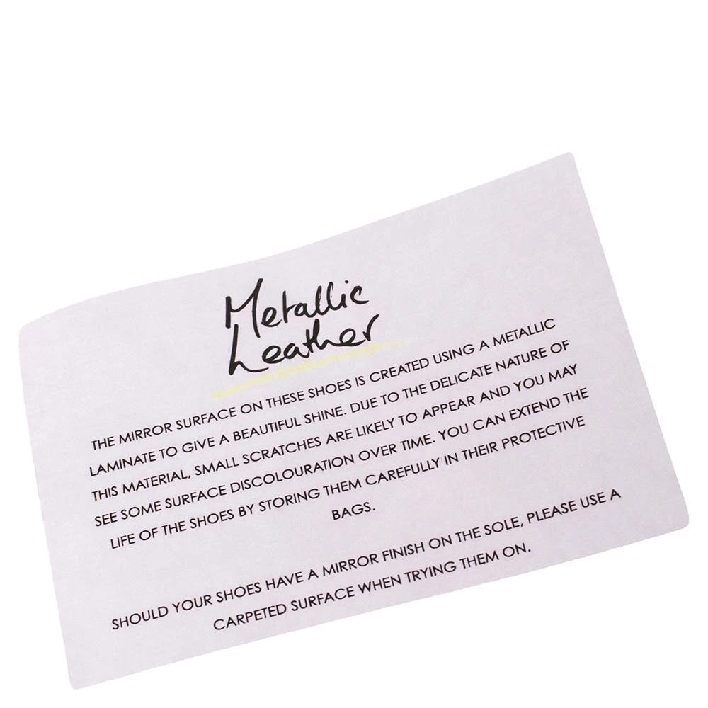 Sophia Webster Gold Leather Talulah Flats Size 41 For Women - Image 8