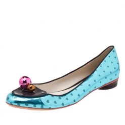 Sophia Webster Multicolor Leather Ballet Flats Size 41 For Women