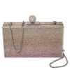 Sophia Webster Multicolor Crystal Embellished Clara Box Clutch For Women