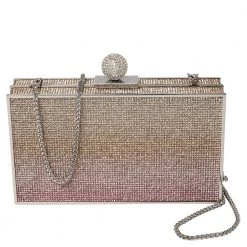 Sophia Webster Multicolor Crystal Embellished Clara Box Clutch For Women