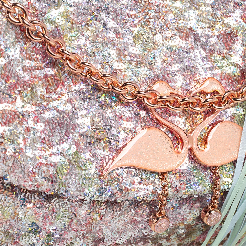 Sophia Webster Multicolor Sequin Flap Shoulder Bag For Women - Image 5