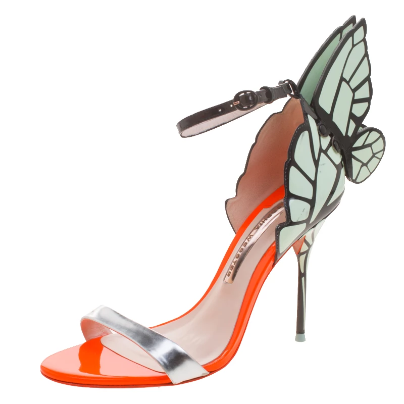 Sophia Webster Multicolour Leather Chiara Ankle Strap Sandals Size 38 For Women