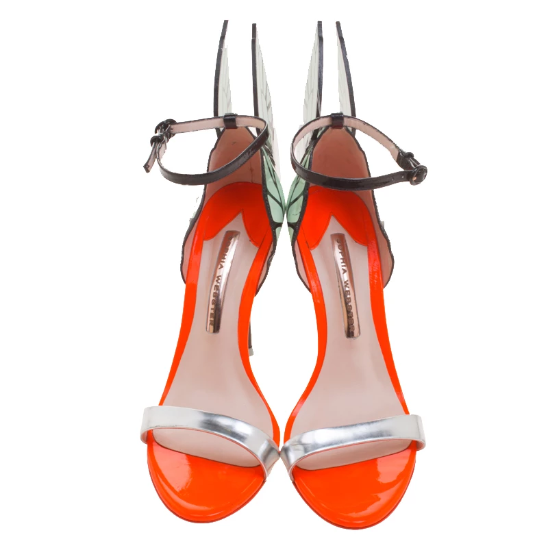 Sophia Webster Multicolour Leather Chiara Ankle Strap Sandals Size 38 For Women - Image 3