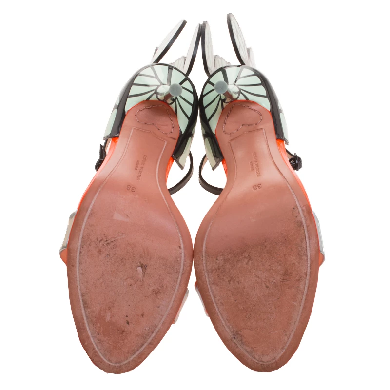 Sophia Webster Multicolour Leather Chiara Ankle Strap Sandals Size 38 For Women - Image 6