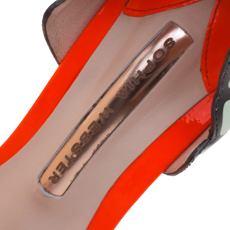 Sophia Webster Multicolour Leather Chiara Ankle Strap Sandals Size 38 For Women - Image 7