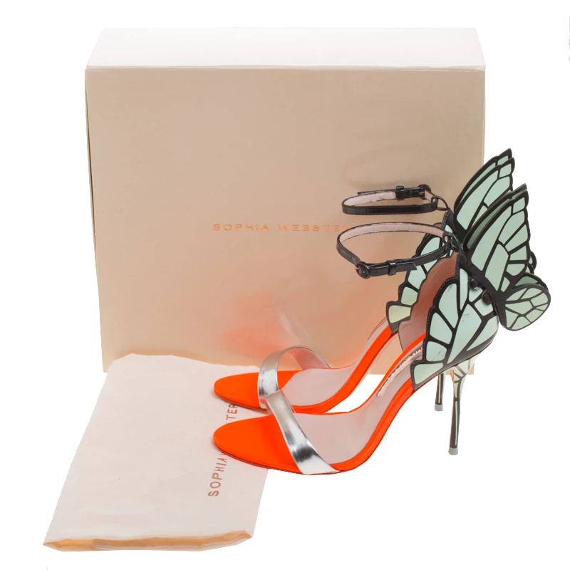 Sophia Webster Multicolour Leather Chiara Ankle Strap Sandals Size 38 For Women - Image 8