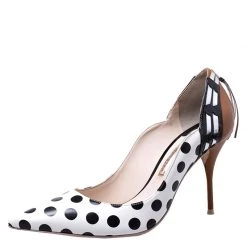 Sophia Webster Multicolor Polka Dot Leather Liberty Pointed Toe Pumps Size 40 For Women