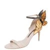 Sophia Webster Multicolor Leather Chiara Wings Ankle Strap Sandals Size 38.5 For Women