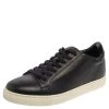 Sophia Webster Black Leather Bibi Butterfly Low Top Sneakers Size 39.5 For Women