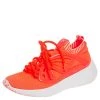 Sophia Webster Orange Knit Fabric Fly By Low Top Sneakers Size 40 For Women