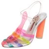Sophia Webster Multicolor PVC Rosa Ankle Strap Sandals Size 36 For Women