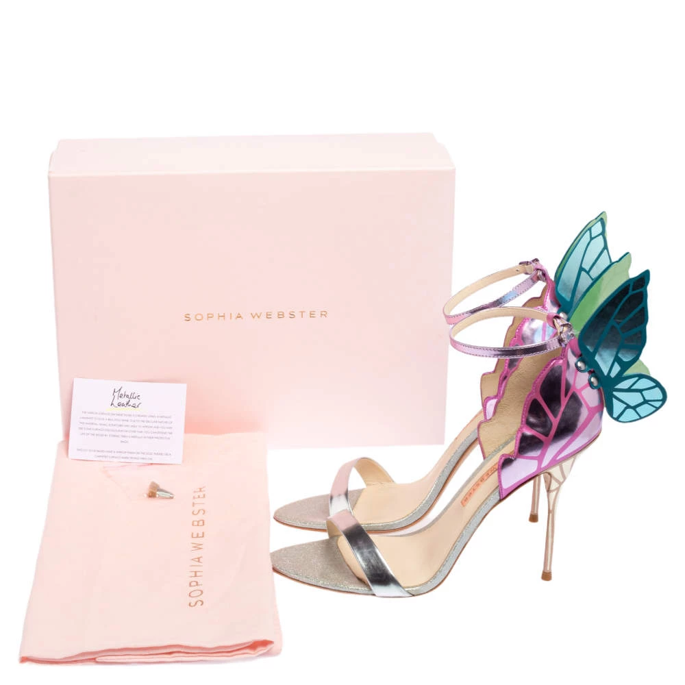 Sophia Webster Multicolour Leather Chiara Ankle Strap Sandals Size 41 For Women - Image 8