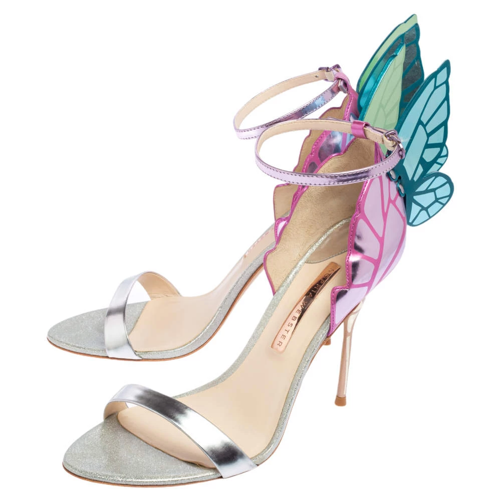 Sophia Webster Multicolour Leather Chiara Ankle Strap Sandals Size 41 For Women - Image 4