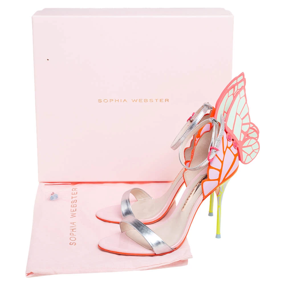 Sophia Webster Multicolor Leather Chiara Sandals Size 37 For Women - Image 8