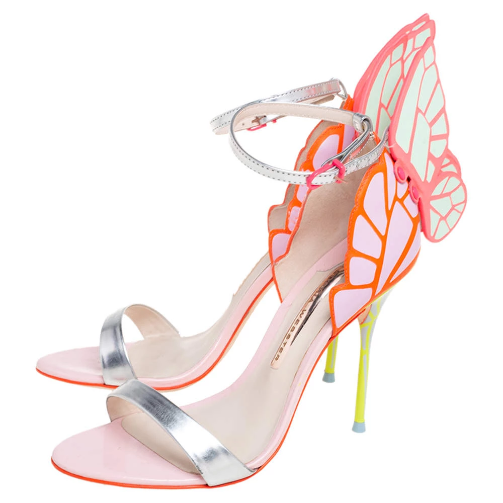 Sophia Webster Multicolor Leather Chiara Sandals Size 37 For Women - Image 4