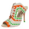 Sophia Webster Multicolor Leather Riko Mule Sandals Size 38.5 For Women