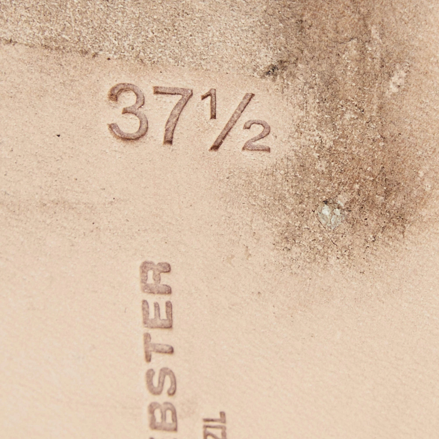 Sophia Webster Metallic Rose Gold Leather Bibi Butterfly Pointed Toe Ballet Flats Size 37.5 For Women - Image 8