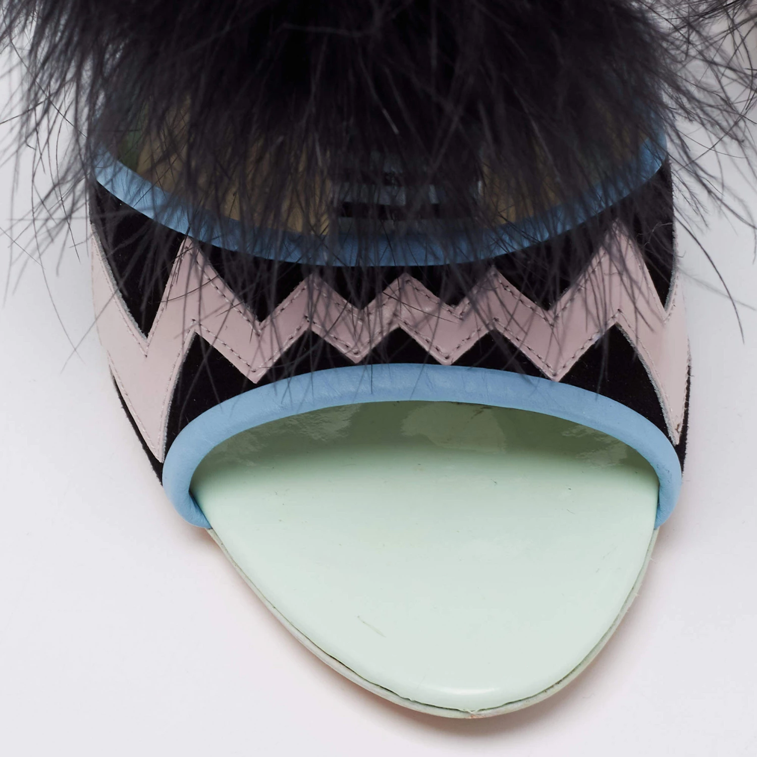 Sophia Webster Multicolor Leather Leilou Pom Pom Sandals Size 40 For Women - Image 7