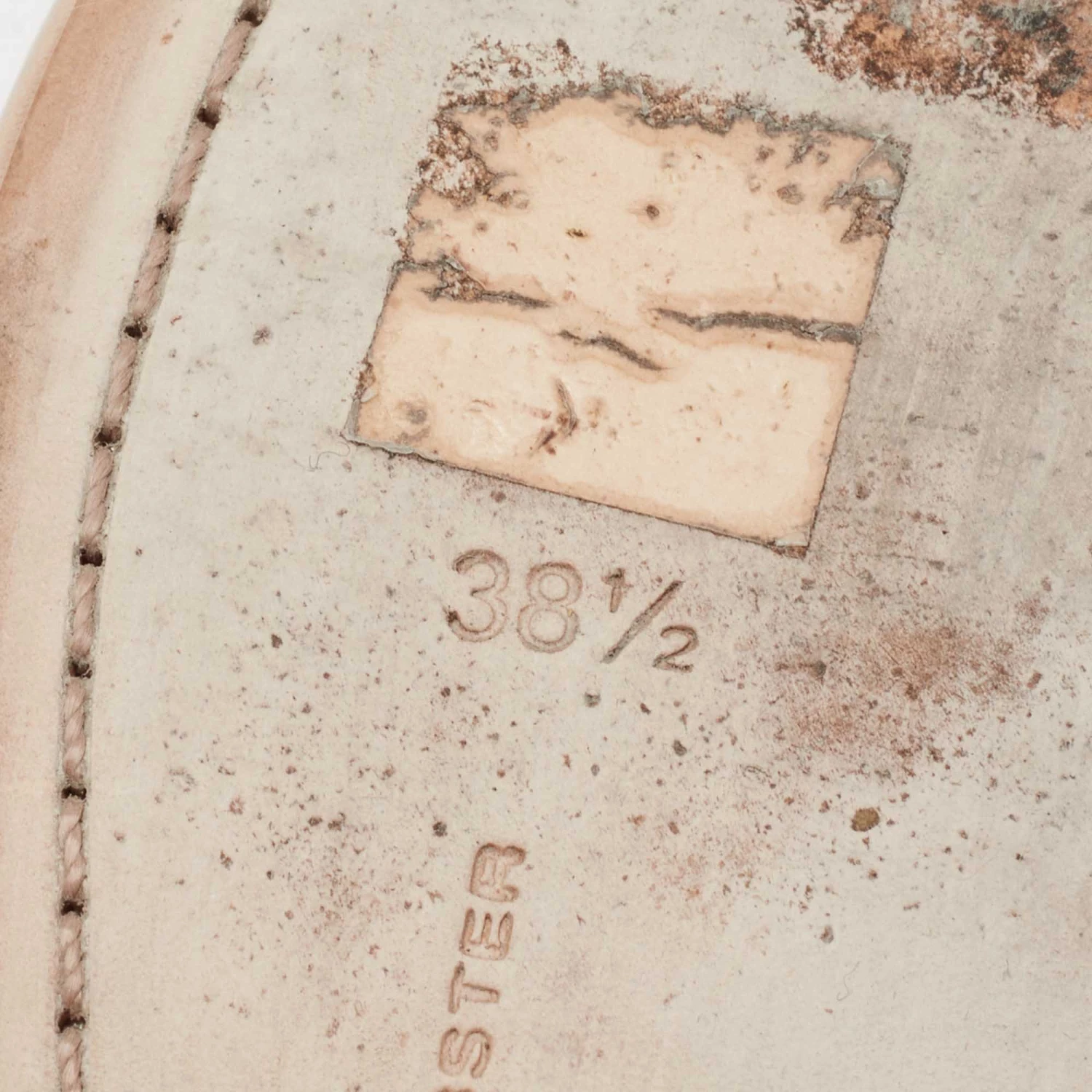 Sophia Webster Rose Gold Leather Bibi Ballet Flats Size 38.5 For Women - Image 8