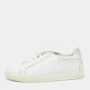 Sophia Webster White Leather Butterfly Low Top Sneakers Size 39.5 For Women